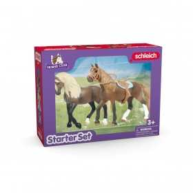 HORSE CLUB cavalli STARTER SET miniature in resina SCHLEICH 42738 età 3+ Schleich - 1