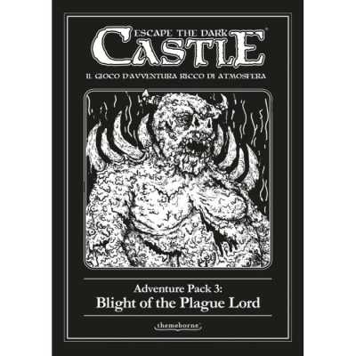 BLIGHT OF THE PLAGUE LORD espansione per ESCAPE THE DARK CASTLE adventure pack 3 IN ITALIANO età 14+ Ghenos Games - 1