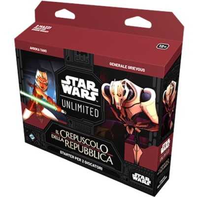 STAR WARS UNLIMITED gioco da tavolo STARTER SET il crepuscolo della repubblica IN ITALIANO età 12+ Asmodee - 1