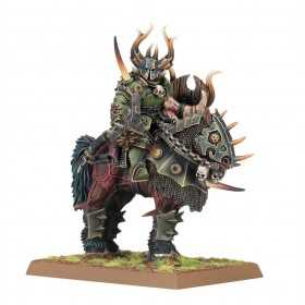 CHAOS LORD ON DAEMONIC MOUNT miniatura WARRIORS OF CHAOS warhammer THE OLD WORLD età 12+ Games Workshop - 1