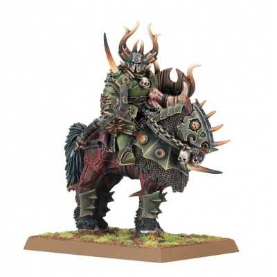 CHAOS LORD ON DAEMONIC MOUNT miniatura WARRIORS OF CHAOS warhammer THE OLD WORLD età 12+ Games Workshop - 1