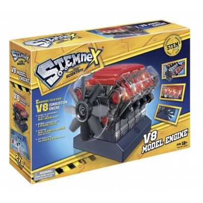 MOTORE V8 da montare AMAZING TOYS stemnex MODEL ENGINE gioco stem EDUCATIVO age 12+ - 1