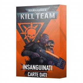 CARTE DATI INSANGUINATI mazzo IN ITALIANO warhammer 40k KILL TEA età 12+ Games Workshop - 1