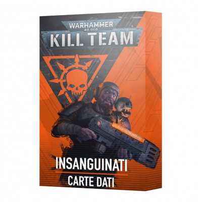 CARTE DATI INSANGUINATI mazzo IN ITALIANO warhammer 40k KILL TEA età 12+ Games Workshop - 1