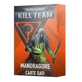CARTE DATI MANDRAGORE mazzo IN ITALIANO warhammer 40k KILL TEAM età 12+ Games Workshop - 1