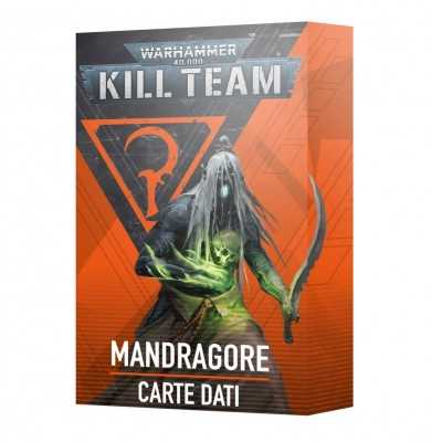 CARTE DATI MANDRAGORE mazzo IN ITALIANO warhammer 40k KILL TEAM età 12+ Games Workshop - 1
