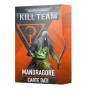 CARTE DATI MANDRAGORE mazzo IN ITALIANO warhammer 40k KILL TEAM età 12+ Games Workshop - 1