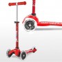 MONOPATTINO scooter MINI MICRO a 3 ruote DELUXE LED originale ROSSO età 2+ Micro Monopattini - 3