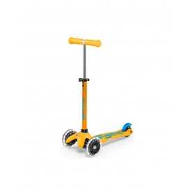 MONOPATTINO scooter MINI MICRO a 3 ruote DELUXE LED originale ALBICOCCA età 2+ Micro Monopattini - 1
