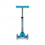 MONOPATTINO scooter MINI MICRO a 3 ruote DELUXE GLOW LED originale GHIACCIO età 2+ Micro Monopattini - 2