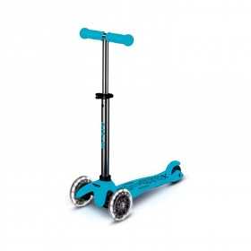 MONOPATTINO scooter MINI MICRO a 3 ruote DELUXE GLOW LED originale GHIACCIO età 2+ Micro Monopattini - 1