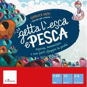 GETTA L'ESCA E PESCA osserva, memorizza e non farti sfuggire la preda ERICKSON età 5+ Erickson - 1