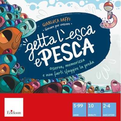 GETTA L'ESCA E PESCA osserva, memorizza e non farti sfuggire la preda ERICKSON età 5+ Erickson - 1