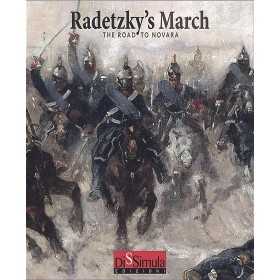 RADETZKY MARCH the road to novara DISSIMULA gioco da tavolo MULTILINGUE età 14+ Dissimula Edizioni - 1