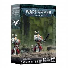 SACERDOTE SANGUINARIO miniatura BLOOD ANGELS warhammer 40k SANGUINARY PRIEST età 12+