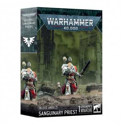 SACERDOTE SANGUINARIO miniatura BLOOD ANGELS warhammer 40k SANGUINARY PRIEST età 12+ Games Workshop - 1