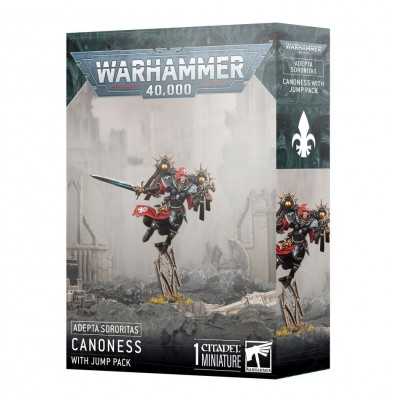 BADESSA CON REATTORI DORSALI miniatura BLOOD ANGELS warhammer 40k CANONESS età 12+ Games Workshop - 1
