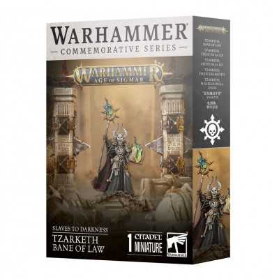 TZARKETH flagello della legge COMMEMORATIVE SERIES slaves to darkness MINIATURA warhammer AGE OF SIGMAR età 12+ Games Workshop -
