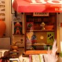 CORNER BOOKSTORE rolife ROBOTIME in legno DIY MINIATURE HOUSE da montare DG164 età 14+ ROBOTIME - 6
