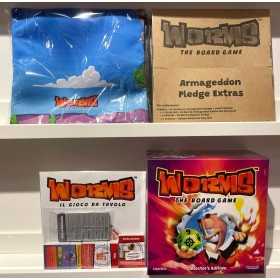 WORMS THE BOARDGAME COLLECTOR EDITION in italiano KICKSTARTER ARMAGEDDON gioco da tavolo MANTIC - 1