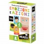 EMOZIONI E AZIONI flashcards HEADU in cartone MONTESSORI età 1+ HEADU - 1