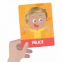 EMOZIONI E AZIONI flashcards HEADU in cartone MONTESSORI età 1+ HEADU - 3