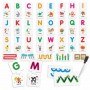 ALFABETO gioco e scrivo TESSERE AD INCASTRO in cartone HEADU età 3+ HEADU - 2