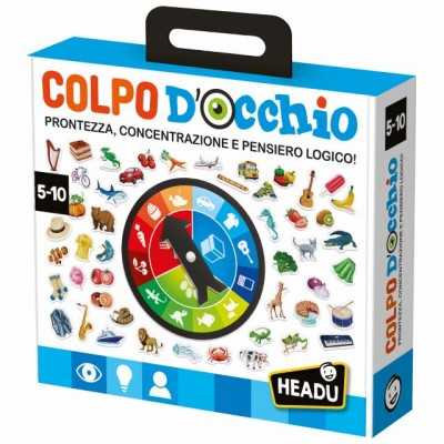 COLPO D'OCCHIO gioco da tavolo PENSIERO LOGICO in cartone HEADU età 5+ HEADU - 1