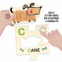 ALFABETIERE GIGANTE gioco ad incastro TESSERE GIGANTI in cartone HEADU età 3+ HEADU - 3