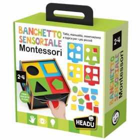 BANCHETTO SENSORIALE montessori HEADU gioco educativo TATTO E LOGICA età 2+ HEADU - 1