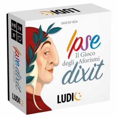 IPSE DIXIT party game GIOCO DA TAVOLO ludic IN ITALIANO età 8+ LUDIC - 1