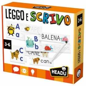 LEGGO E SCRIVO gioco educativo HEADU leggere e scrivere AD INCASTRO età 3+ HEADU - 1