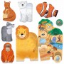 DOVE VIVONO? gioco educativo HEADU animali e ambienti AD INCASTRO età 3+ HEADU - 2