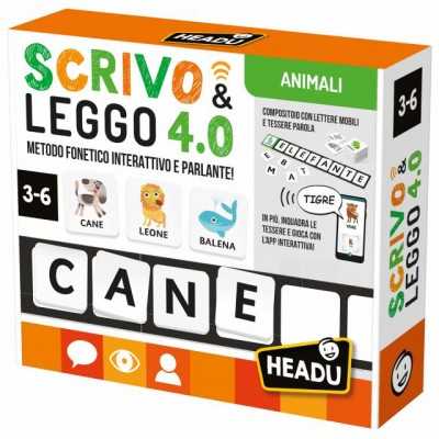 SCRIVO & LEGGO 4.0 gioco educativo HEADU metodo fonetico ANIMALI età 3+ HEADU - 1