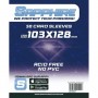 50 BUSTINE PROTETTIVE sapphire NAVY BLUE card sleeves 103 x 128 mm RED GLOVE trasparenti Red Glove - 1