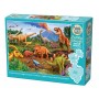 DINOSAURI family PUZZLE cobble hill 350 PEZZI con poster COBBLE HILL - 1
