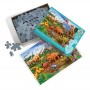 DINOSAURI family PUZZLE cobble hill 350 PEZZI con poster COBBLE HILL - 3