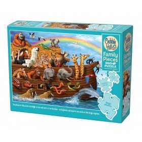 VOYAGE OF THE ARK family PUZZLE cobble hill 350 PEZZI con poster ARCA DI NOE' COBBLE HILL - 1