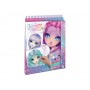 MAKEUP ARTIST BOOK da colorare ALBUM kit artistico NEBULOUS STARS set creativo CRISTALIA NEBULOUS STARS - 1