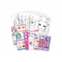 MAKEUP ARTIST BOOK da colorare ALBUM kit artistico NEBULOUS STARS set creativo CRISTALIA NEBULOUS STARS - 4