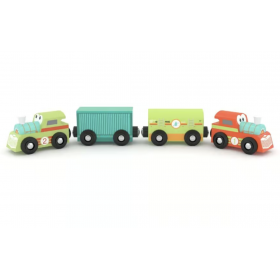 TRENINO treno COCO CHERI in legno J'ADORE vagoni GIOCO età 1+ J'adore - 1