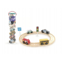 METROPOLIS CITY SET ferrovia TRENINO treno J'ADORE in legno GIOCO età 1+ J'adore - 2