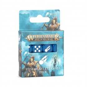 STORMCAST ETERNALS DICE set di 16 dadi FIGLI DELLA TEMPESTA warhammer AGE OF SIGMAR età 12+ Games Workshop - 1