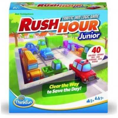 RUSH HOUR JUNIOR gioco da tavolo LOGICA solitario 40 SFIDE età 5+ Ravensburger - 1