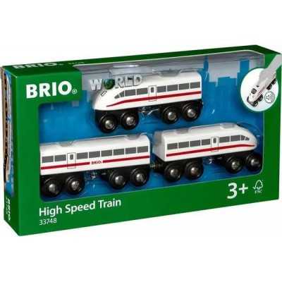 TRENO ALTA VELOCITA' trenino BRIO WORLD in legno e plastica 33748 HIGH SPEED TRAIN età 3+ BRIO - 1