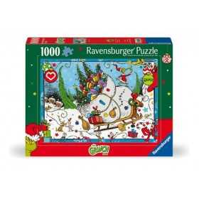 PUZZLE 1000 pezzi IL GRINCH ravensburger 70X50CM softclick
