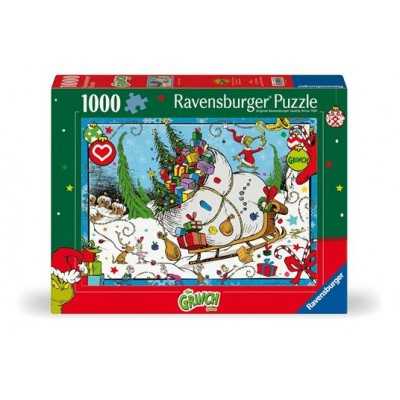 PUZZLE 1000 pezzi IL GRINCH ravensburger 70X50CM softclick Ravensburger - 1