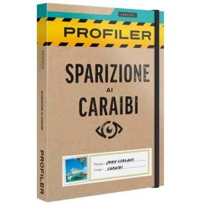 SPARIZIONE AI CARAIBI gioco da tavolo PROFILER ms edizioni IN ITALIANO età 14+ MS Edizioni - 1