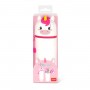 ASTUCCIO 2 IN 1 unicorno 2024 KAWAII con zip BIANCO legami IN SILICONE Legami - 3