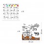 DISEGNI DA COLORARE distributore DISPENSER kit artistico DJECO DJ00050 età 3+ Djeco - 4